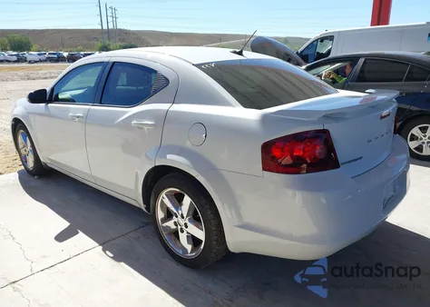 2012 Dodge Avenger Sxt Plus z USA, uszkodzony, nr VIN 1C3CDZEG9CN255219